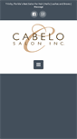 Mobile Screenshot of cabelosalontrinity.com